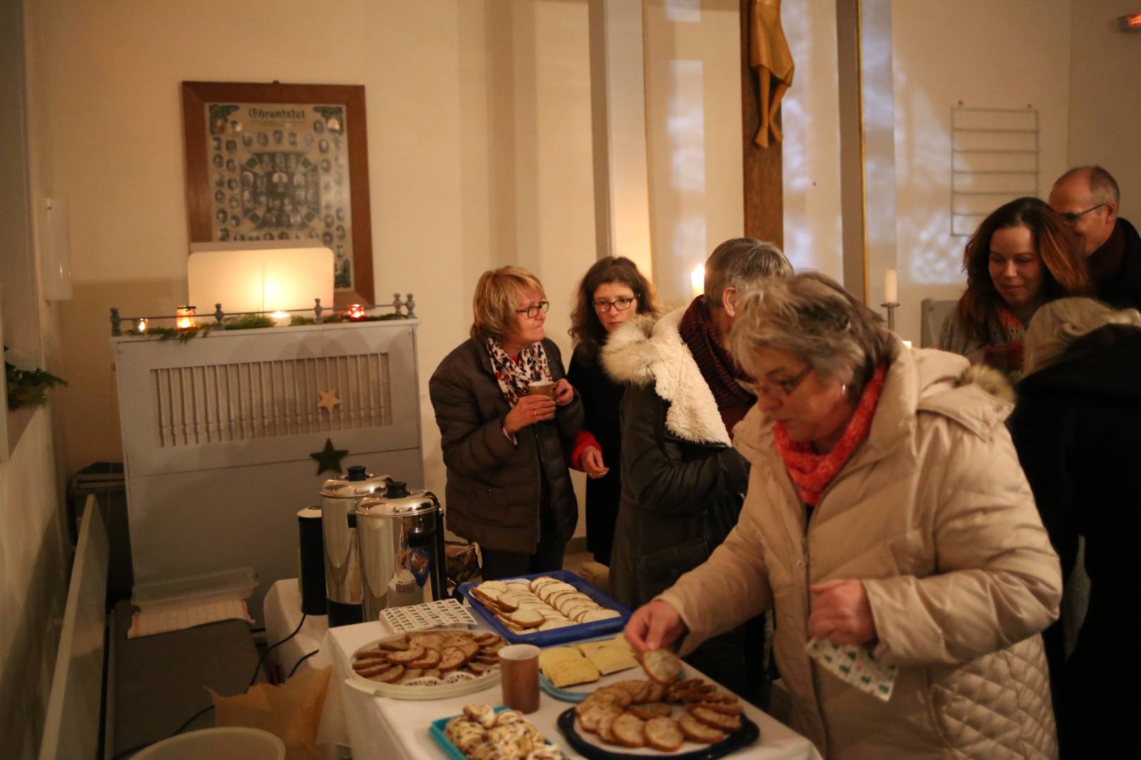 20. Türchen öffnete sich in der Allerheiligenkapelle in Capellenhagen