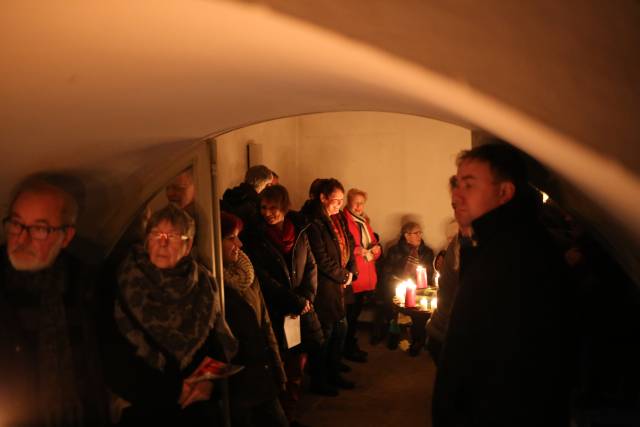 23. Türchen öffnete sich im Turm der St. Katharinenkirche