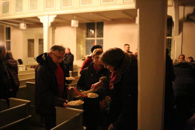 23. Türchen öffnete sich im Turm der St. Katharinenkirche