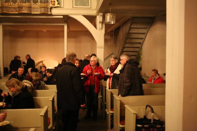 23. Türchen öffnete sich im Turm der St. Katharinenkirche