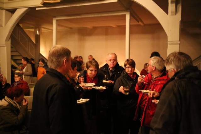 23. Türchen öffnete sich im Turm der St. Katharinenkirche