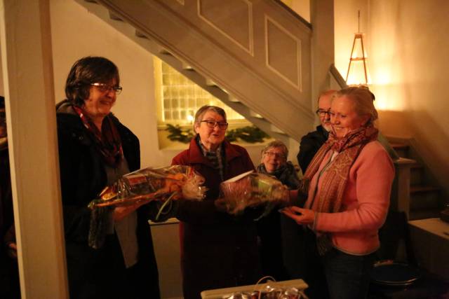 23. Türchen öffnete sich im Turm der St. Katharinenkirche