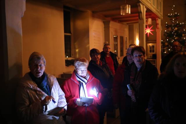 23. Türchen öffnete sich im Turm der St. Katharinenkirche