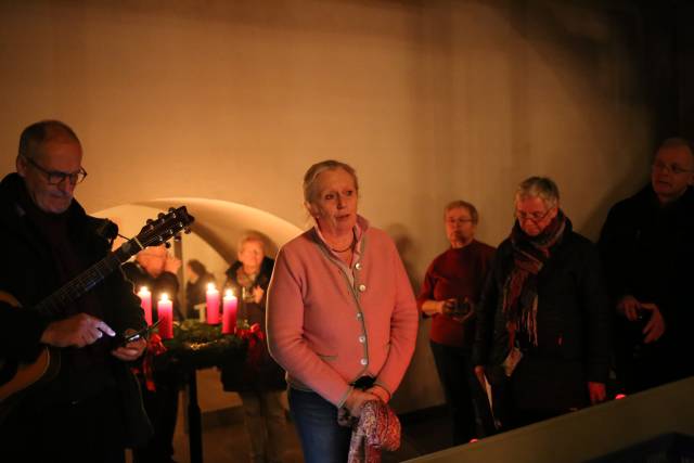 23. Türchen öffnete sich im Turm der St. Katharinenkirche