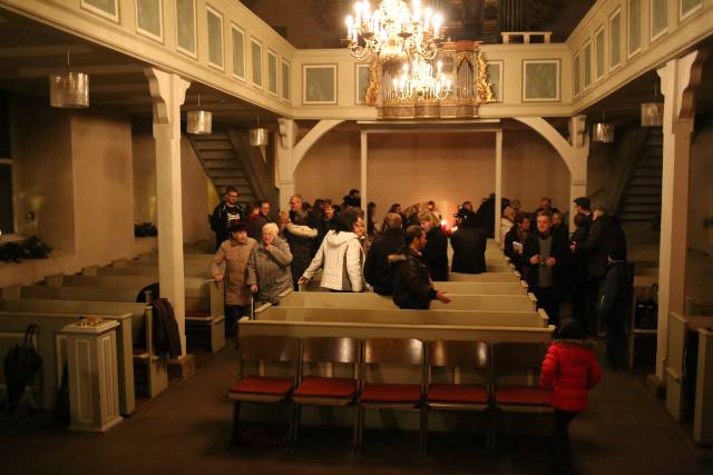 23. Türchen öffnete sich im Turm der St. Katharinenkirche