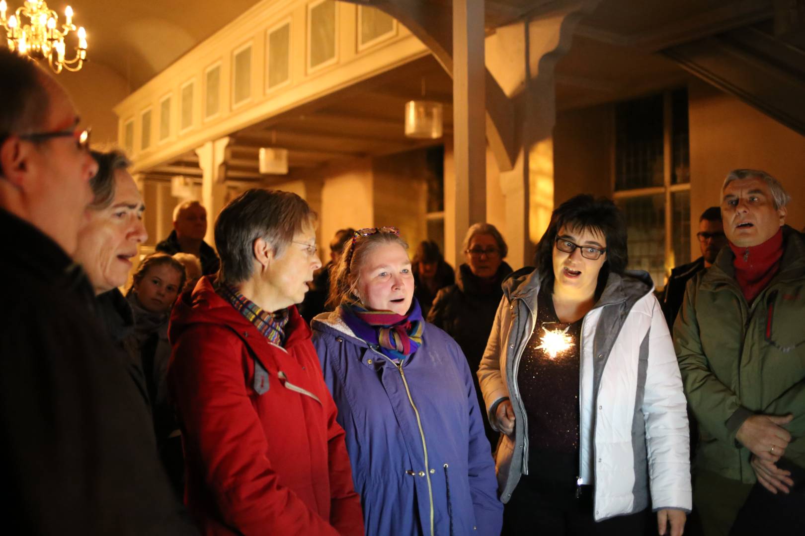 23. Türchen öffnete sich im Turm der St. Katharinenkirche