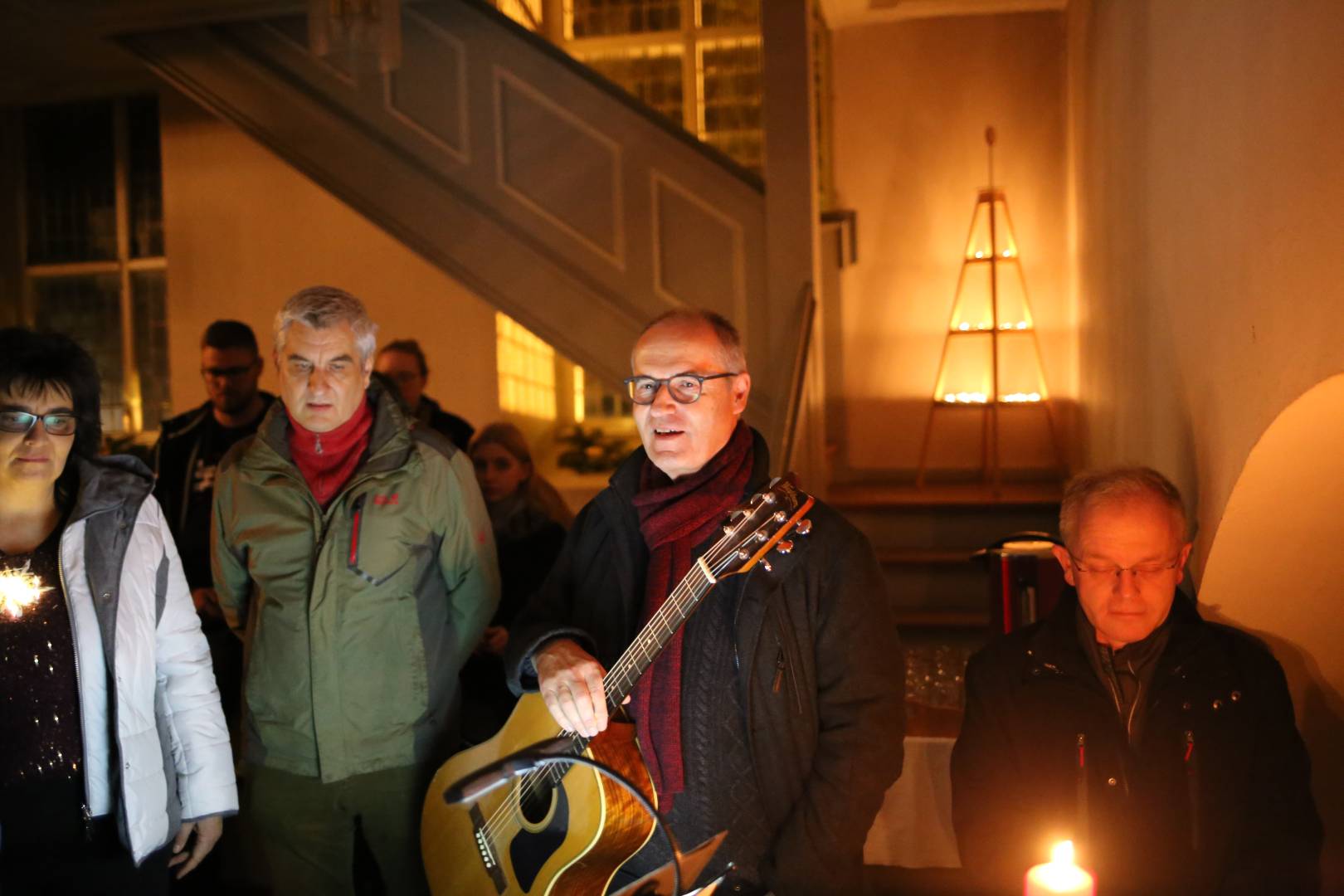 23. Türchen öffnete sich im Turm der St. Katharinenkirche