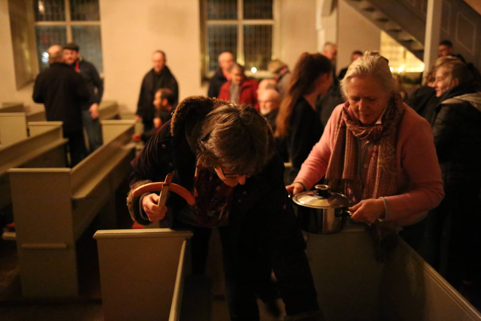 23. Türchen öffnete sich im Turm der St. Katharinenkirche