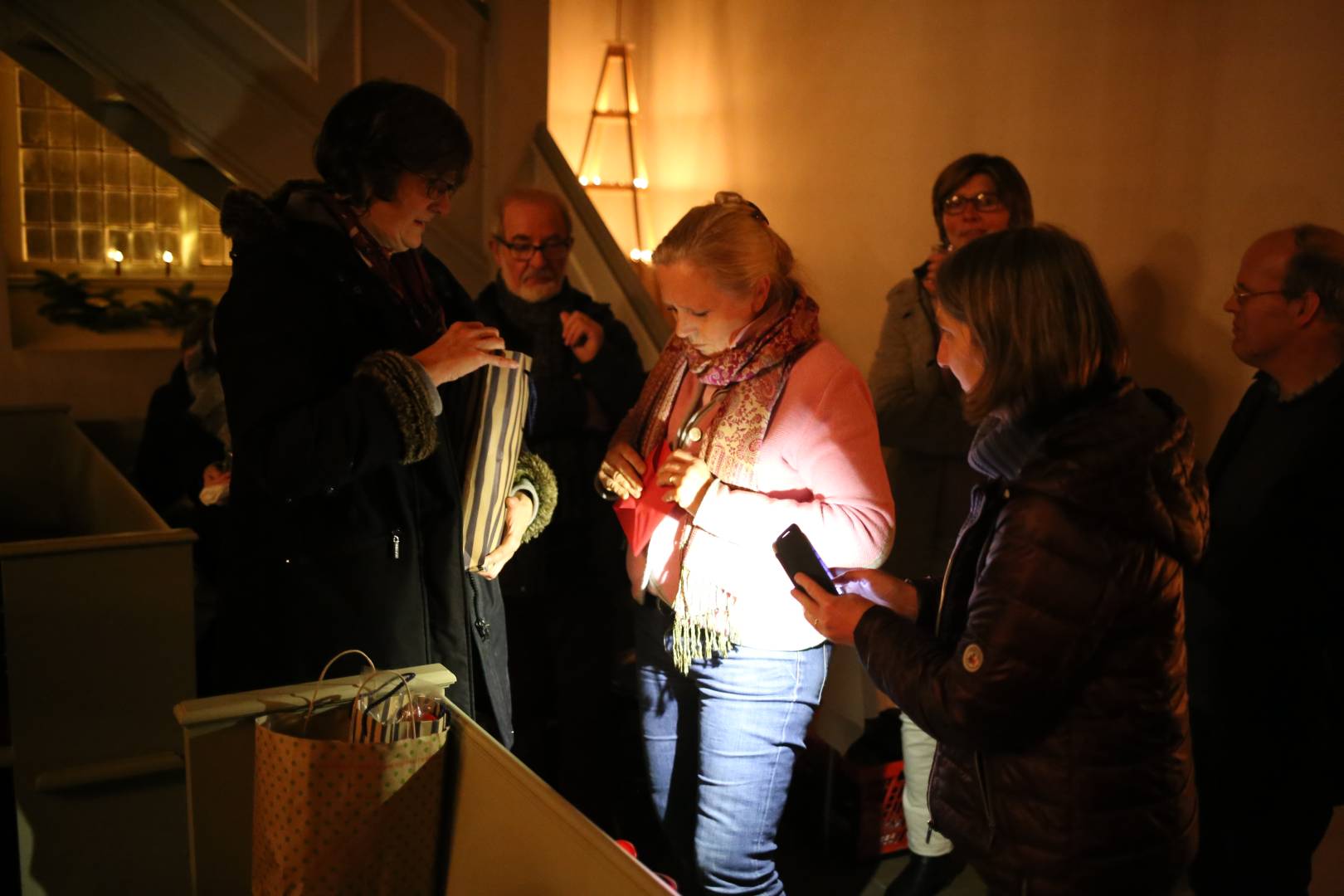 23. Türchen öffnete sich im Turm der St. Katharinenkirche