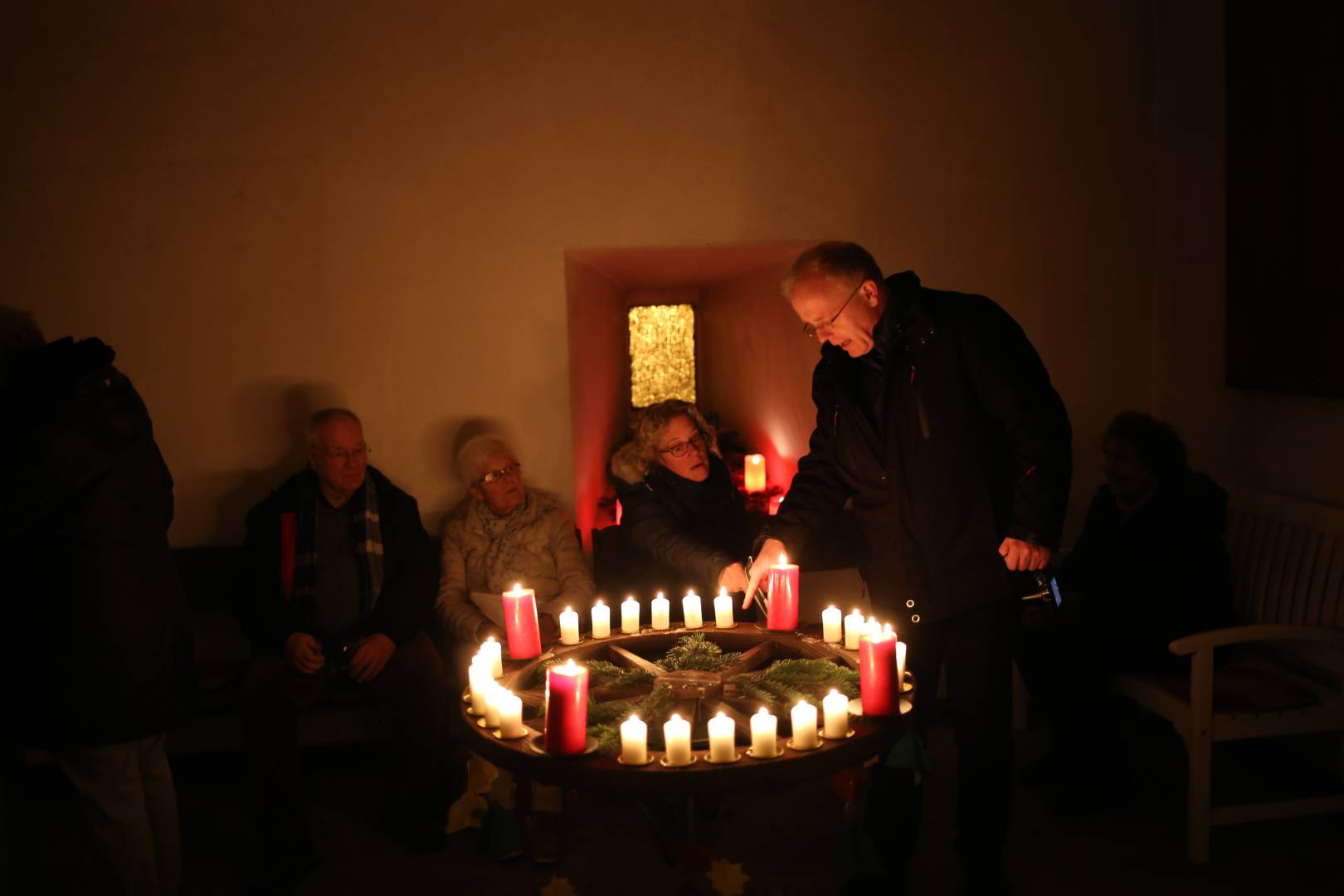 23. Türchen öffnete sich im Turm der St. Katharinenkirche