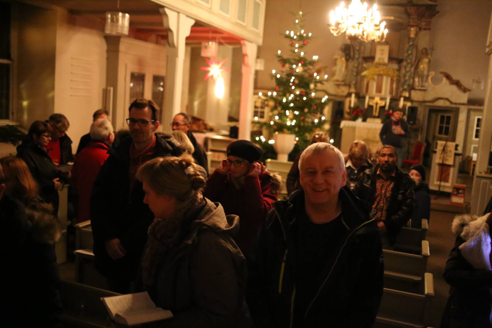 23. Türchen öffnete sich im Turm der St. Katharinenkirche