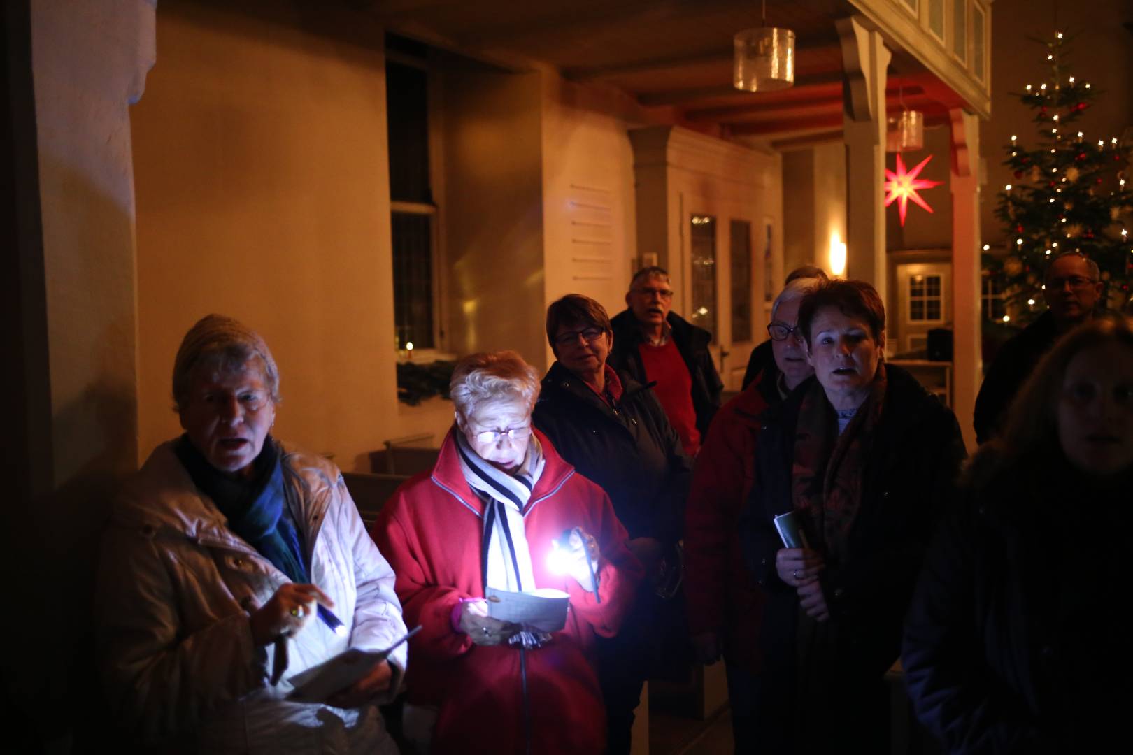 23. Türchen öffnete sich im Turm der St. Katharinenkirche