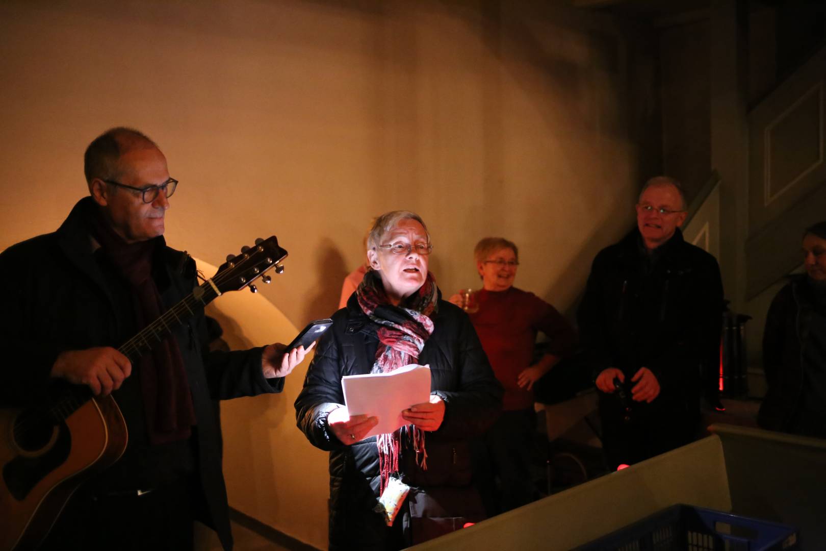 23. Türchen öffnete sich im Turm der St. Katharinenkirche