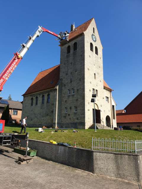 Erneuerung der Dachentwässerung der St. Franziskuskirche