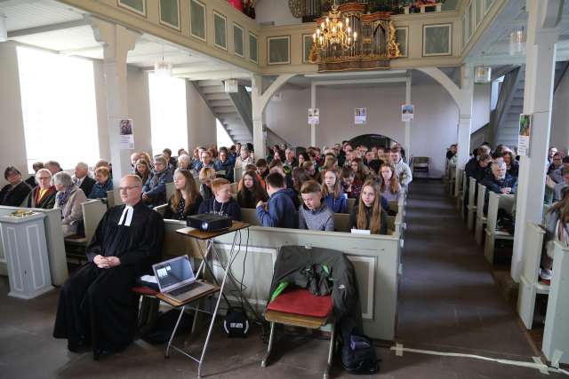 Vorstellungsgottesdienst der Konfirmanden