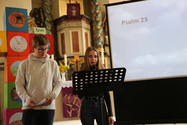 Vorstellungsgottesdienst der Konfirmanden