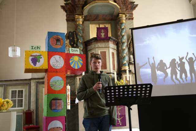 Vorstellungsgottesdienst der Konfirmanden