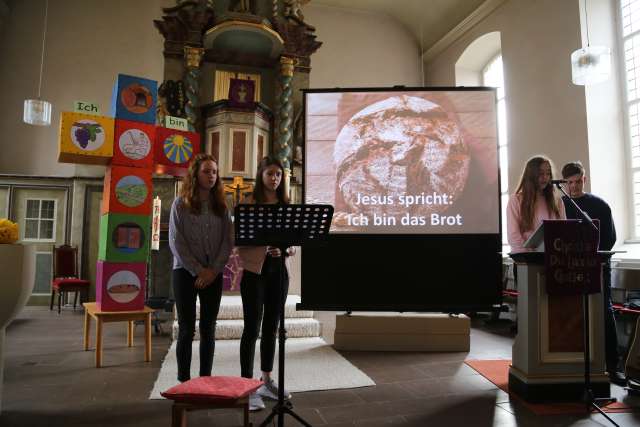 Vorstellungsgottesdienst der Konfirmanden