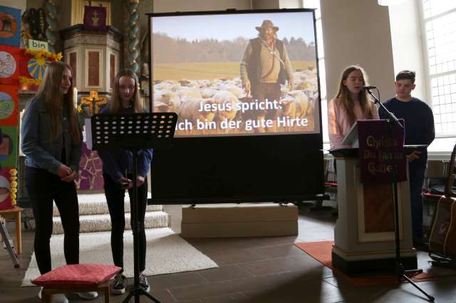 Vorstellungsgottesdienst der Konfirmanden