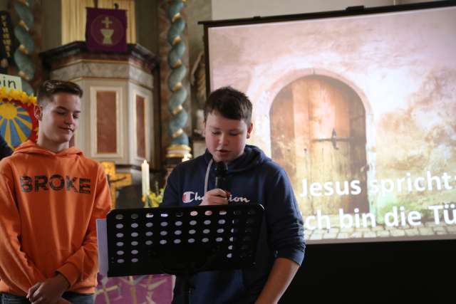 Vorstellungsgottesdienst der Konfirmanden