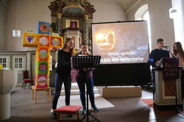 Vorstellungsgottesdienst der Konfirmanden