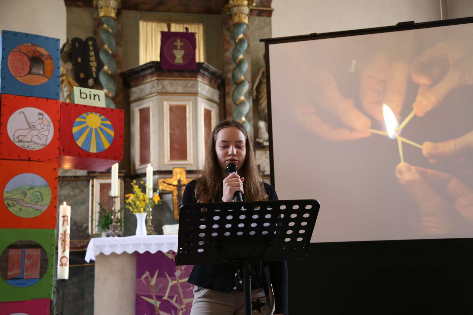 Vorstellungsgottesdienst der Konfirmanden