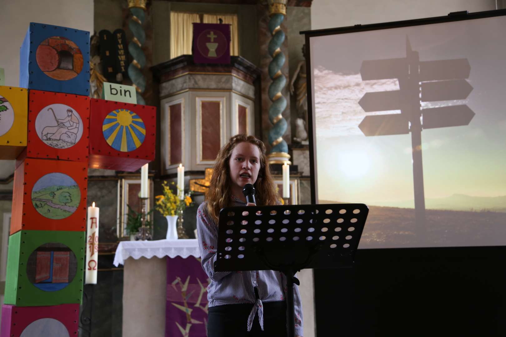 Vorstellungsgottesdienst der Konfirmanden