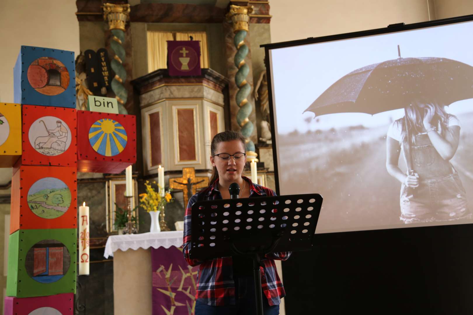 Vorstellungsgottesdienst der Konfirmanden