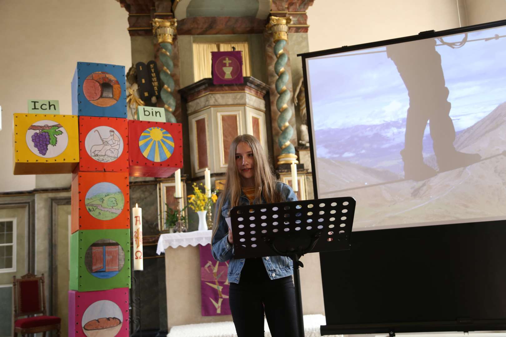 Vorstellungsgottesdienst der Konfirmanden