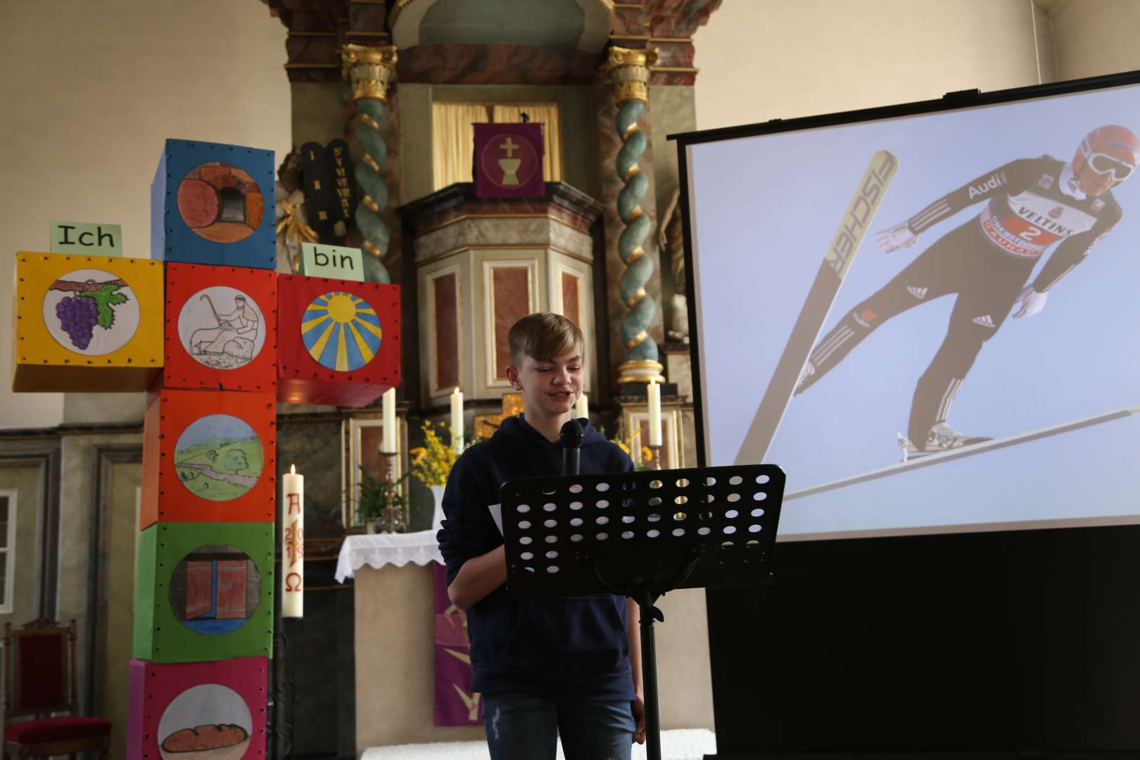 Vorstellungsgottesdienst der Konfirmanden