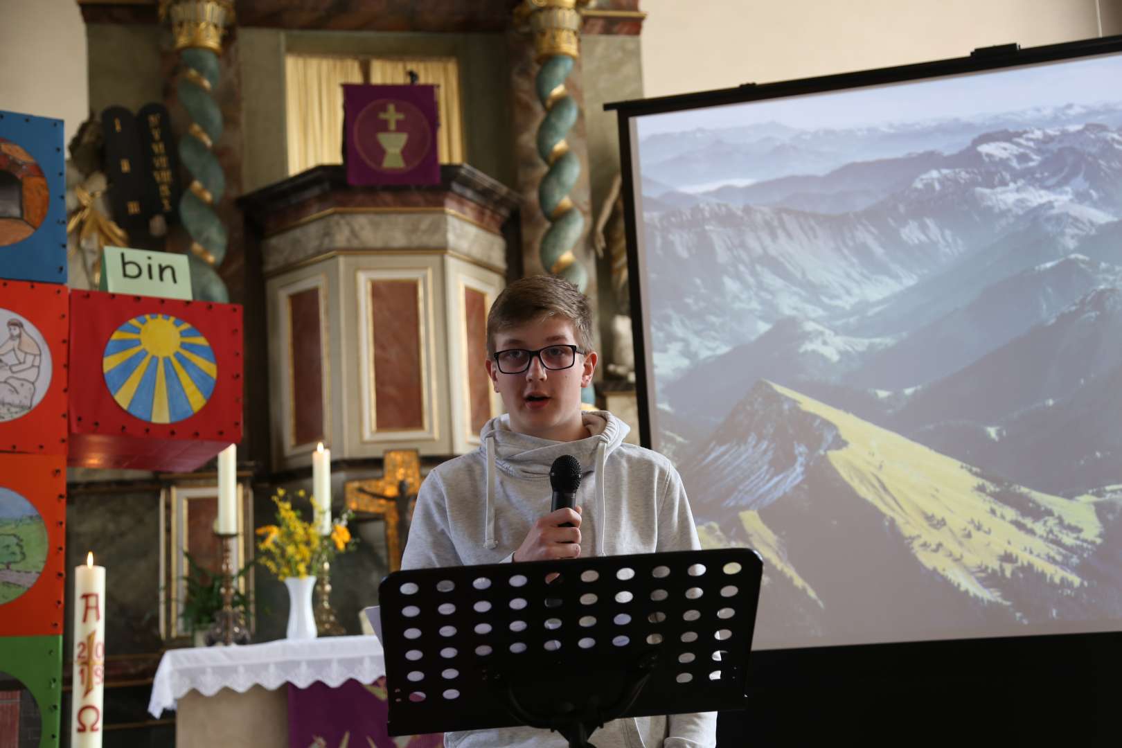 Vorstellungsgottesdienst der Konfirmanden