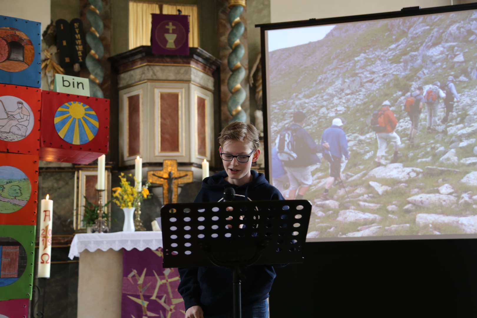 Vorstellungsgottesdienst der Konfirmanden