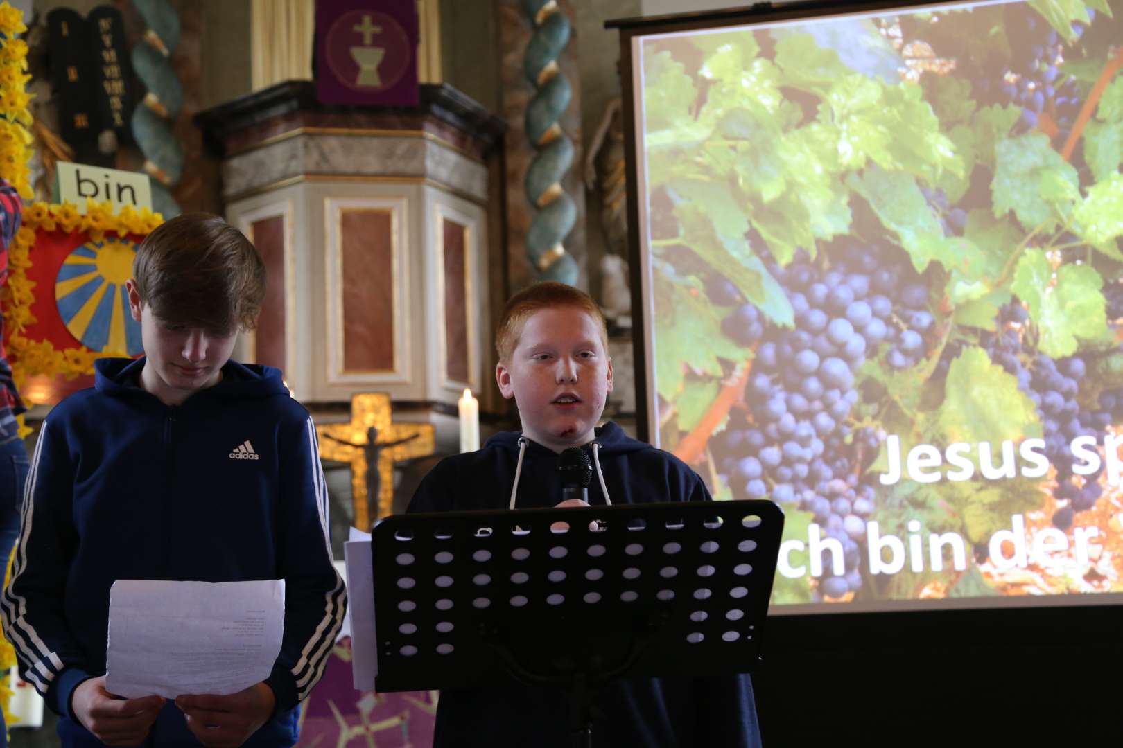 Vorstellungsgottesdienst der Konfirmanden