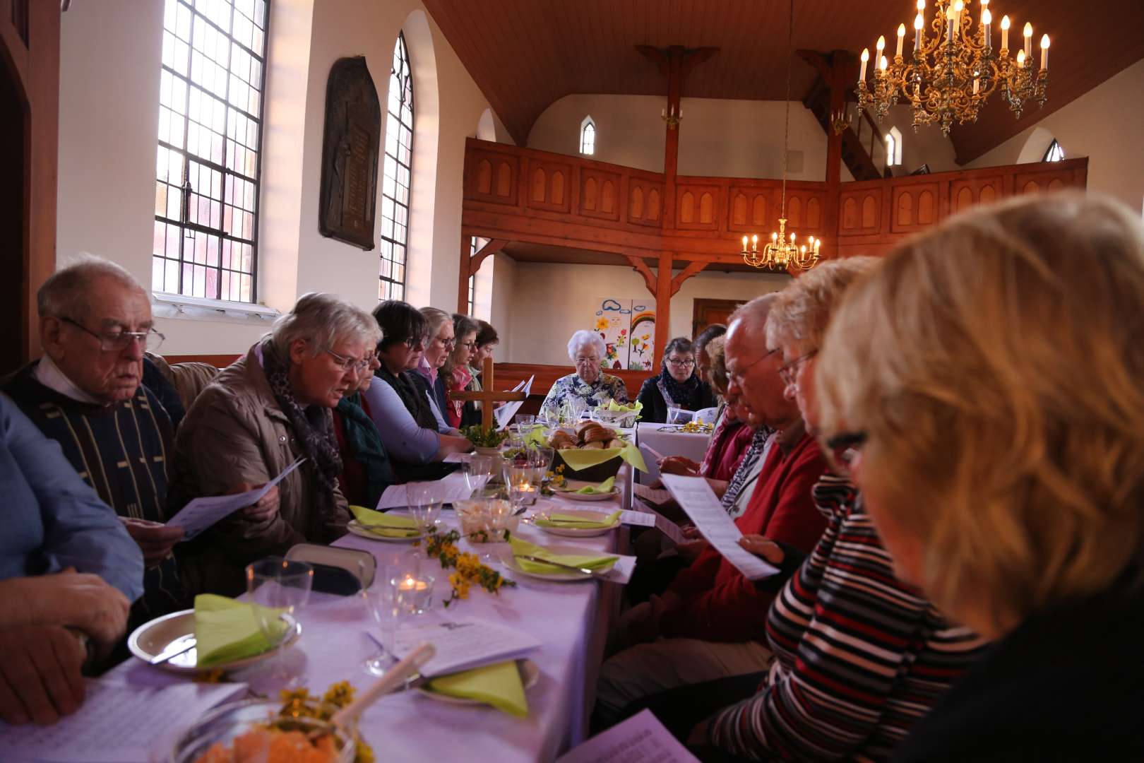 Tischabendmahl in Weenzen