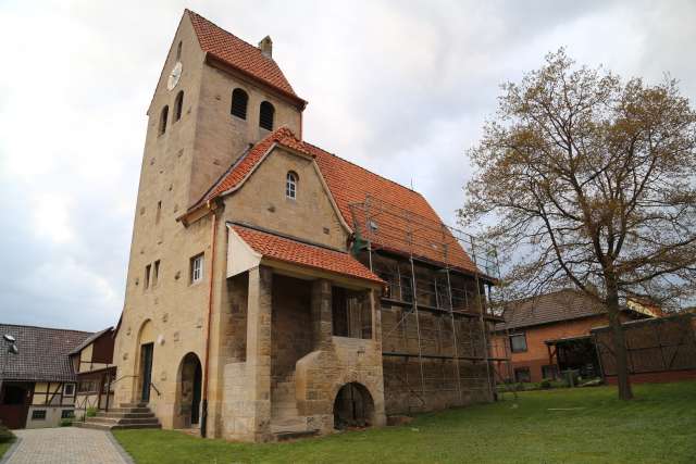 Dachentwässerung an der St. Franziskuskirche