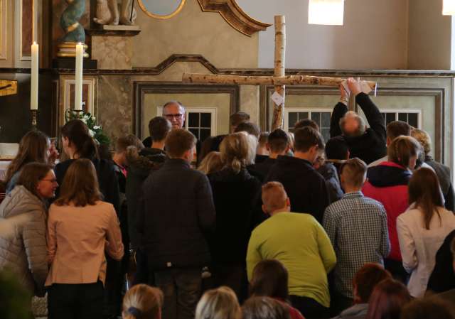 Abendmahlsgottesdienst der Konfirmanden in Duingen