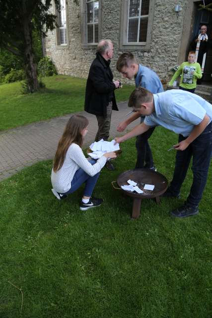 Abendmahlsgottesdienst der Konfirmanden in Duingen