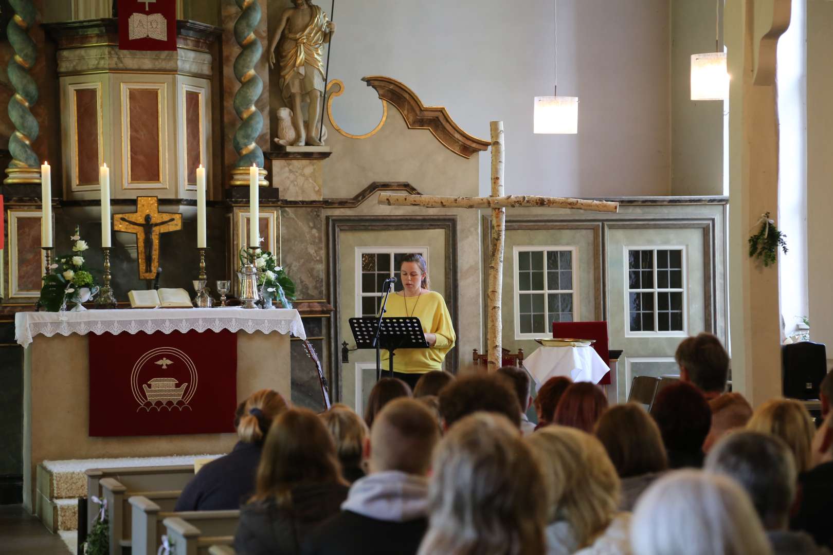 Abendmahlsgottesdienst der Konfirmanden in Duingen