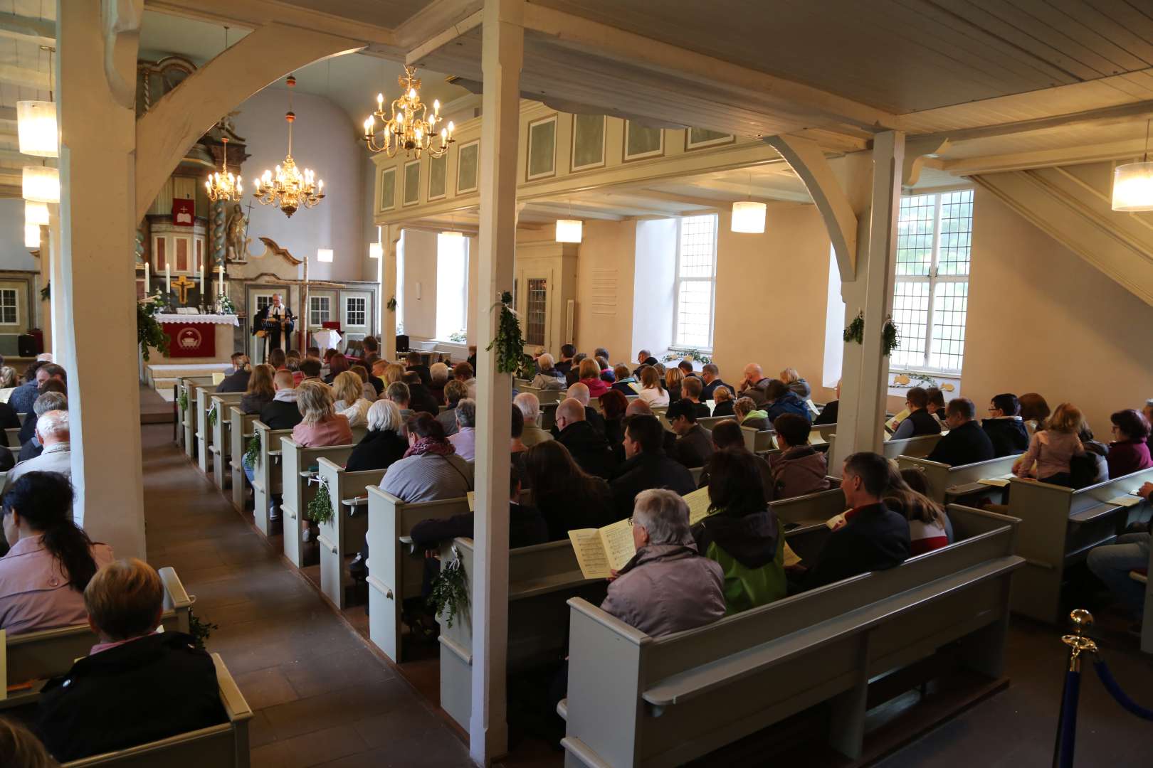 Abendmahlsgottesdienst der Konfirmanden in Duingen