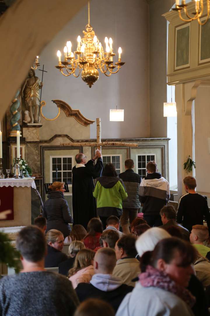 Abendmahlsgottesdienst der Konfirmanden in Duingen