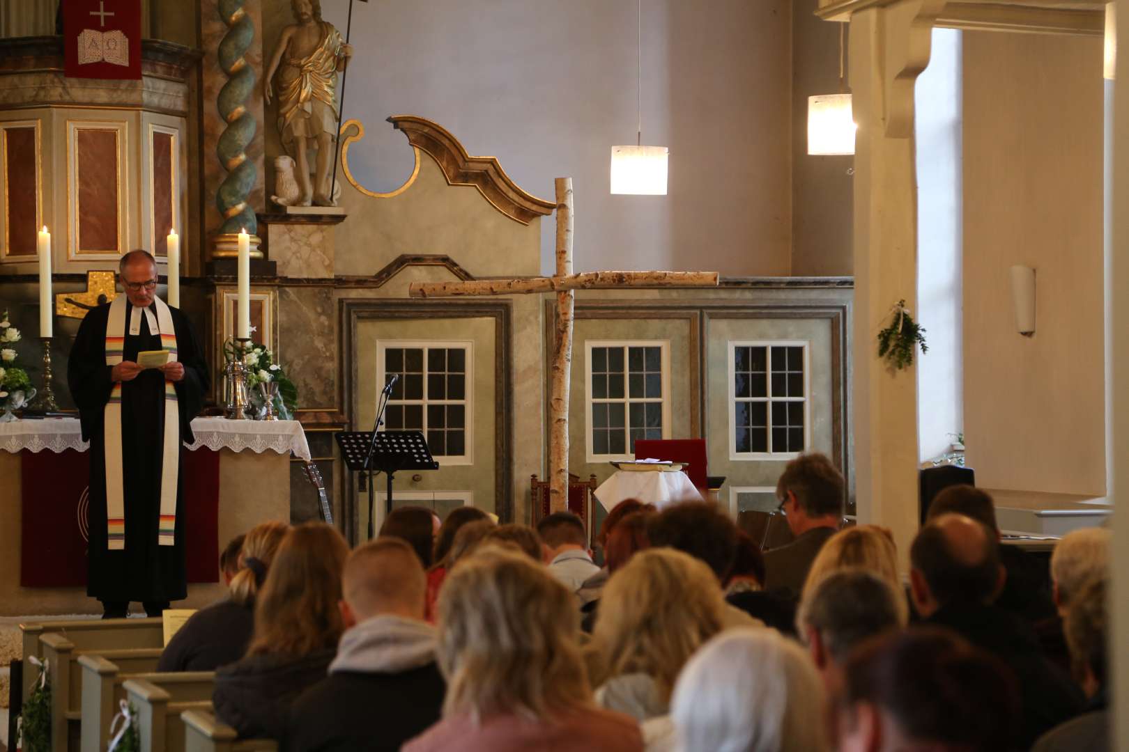 Abendmahlsgottesdienst der Konfirmanden in Duingen