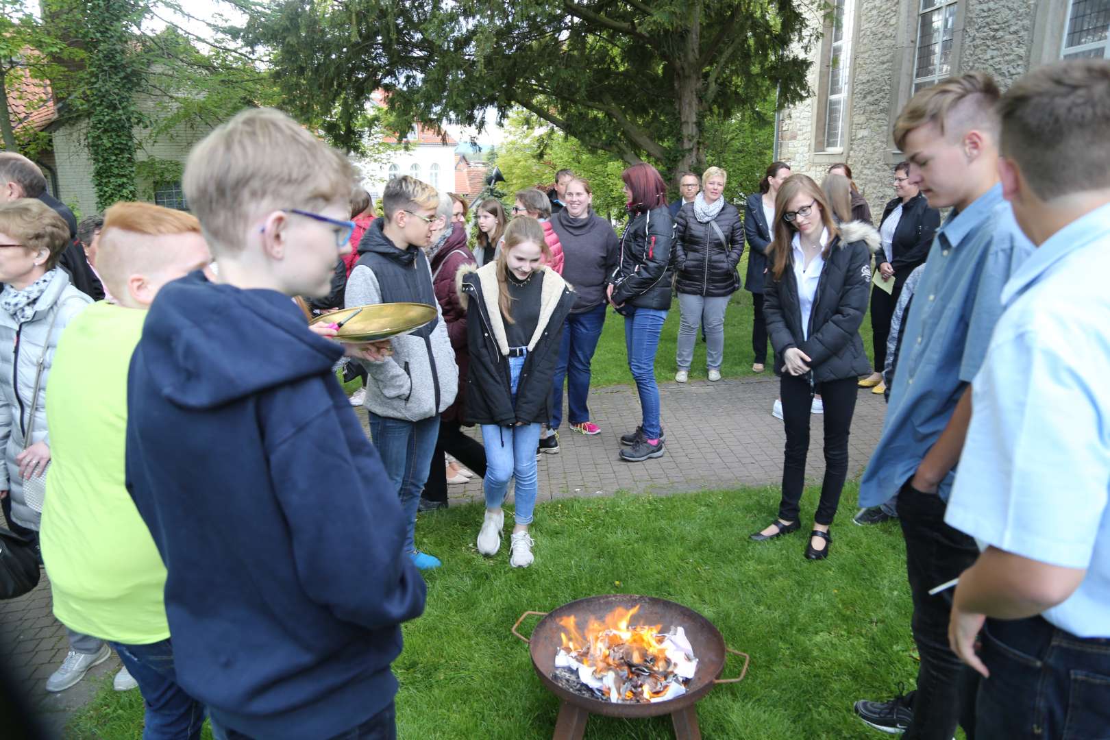 Abendmahlsgottesdienst der Konfirmanden in Duingen