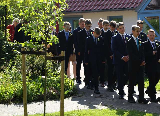 Konfirmation in der St. Katharinenkirche zu Duingen