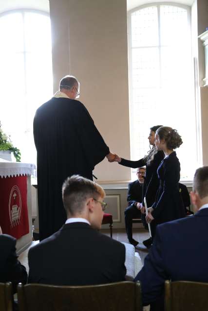 Konfirmation in der St. Katharinenkirche zu Duingen