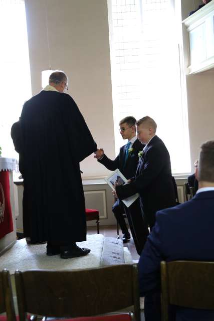 Konfirmation in der St. Katharinenkirche zu Duingen