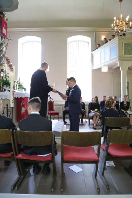 Konfirmation in der St. Katharinenkirche zu Duingen