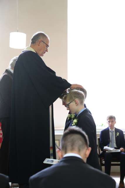 Konfirmation in der St. Katharinenkirche zu Duingen