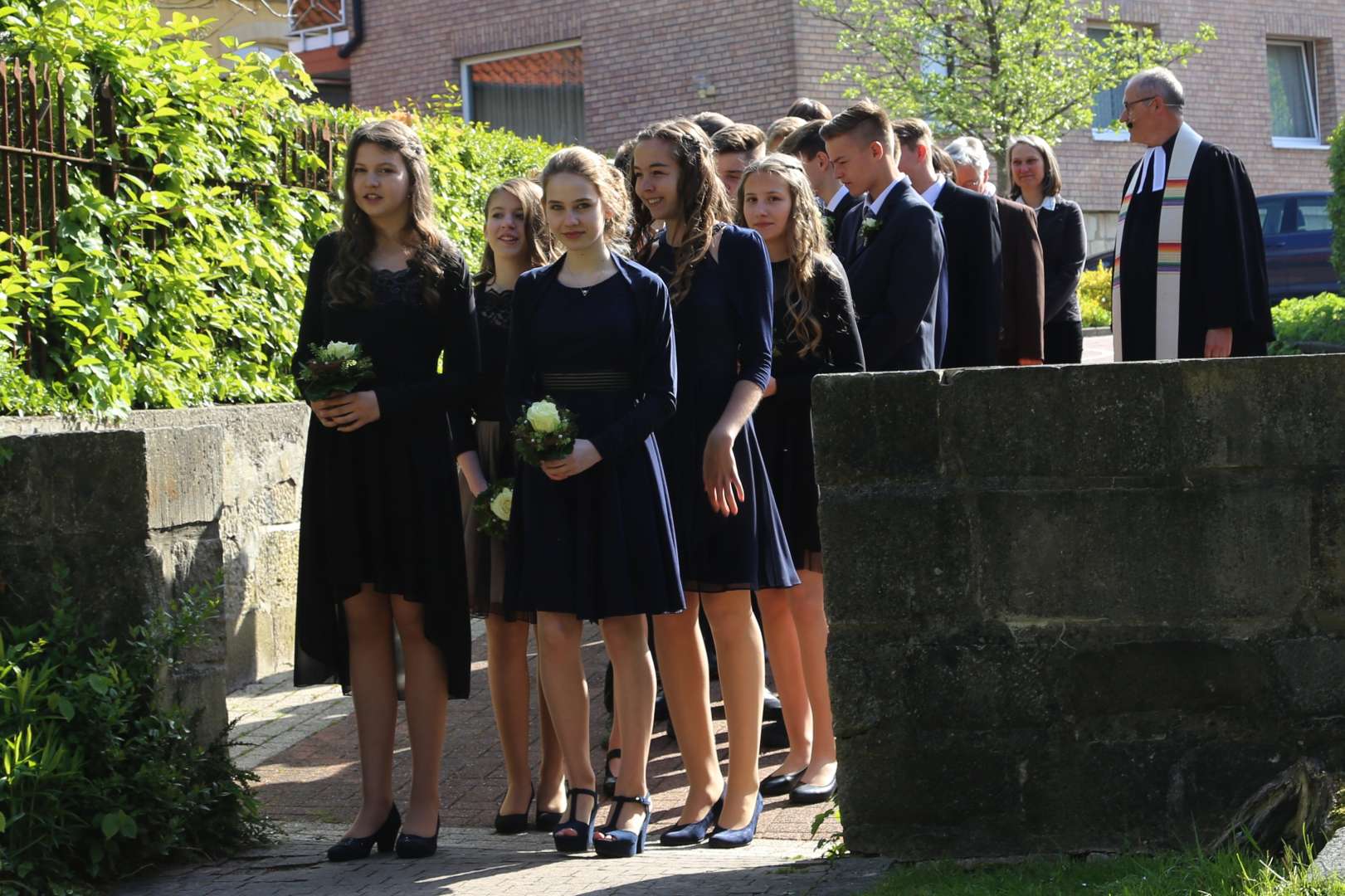 Konfirmation in der St. Katharinenkirche zu Duingen