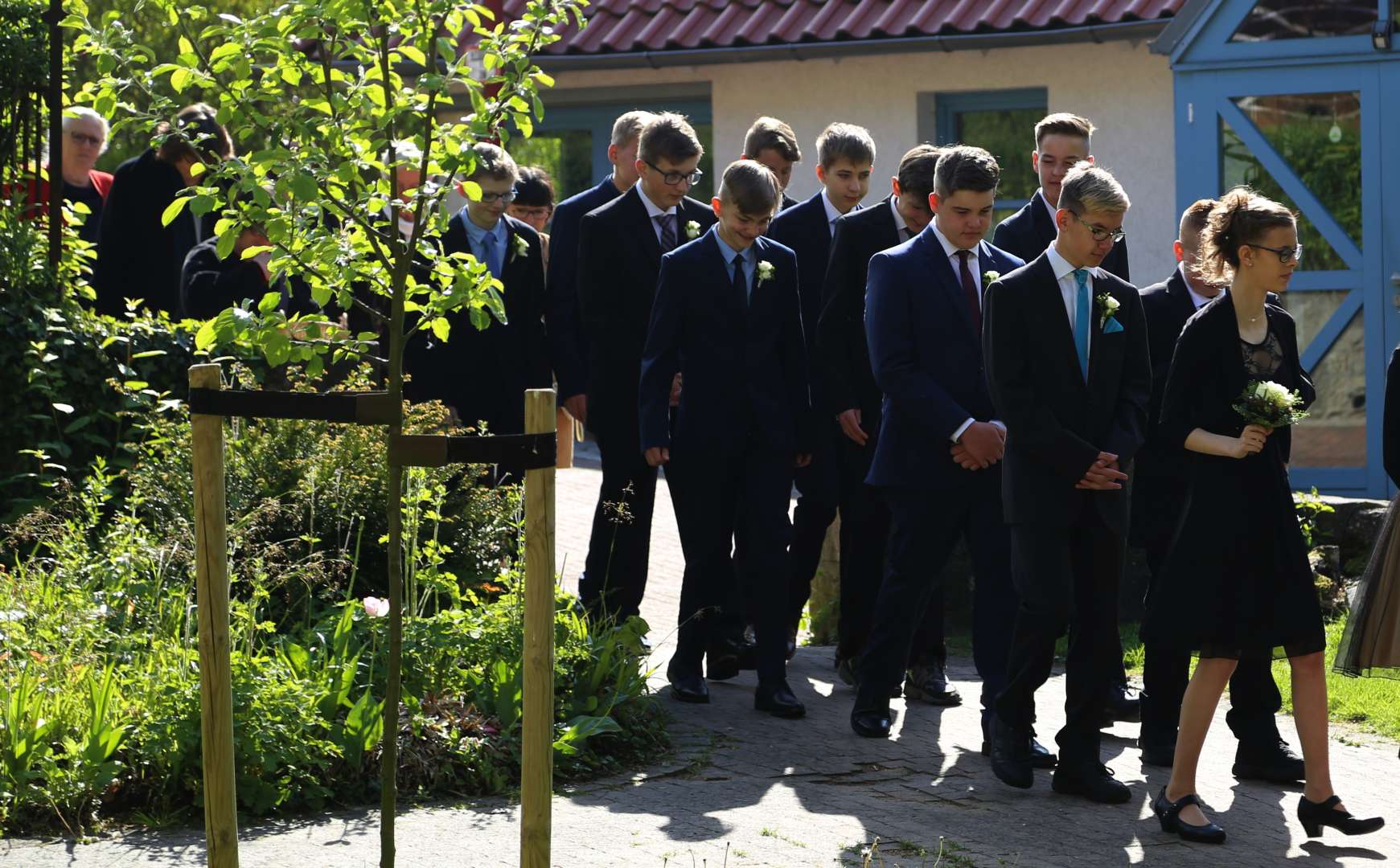 Konfirmation in der St. Katharinenkirche zu Duingen