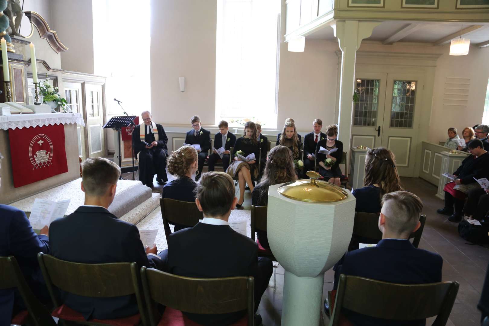 Konfirmation in der St. Katharinenkirche zu Duingen